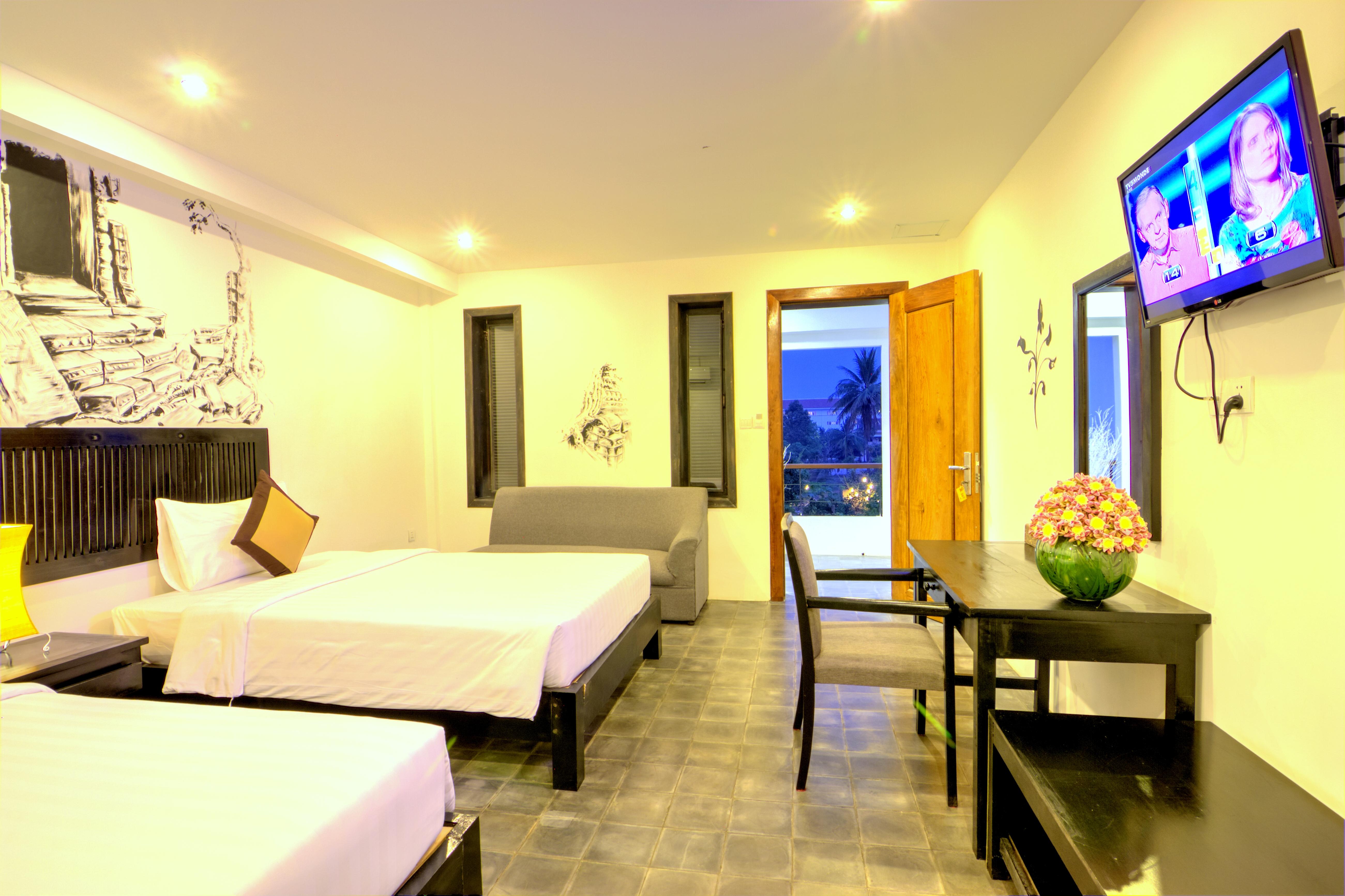 La Residence Blanc D' Angkor Siem Reap Exterior foto