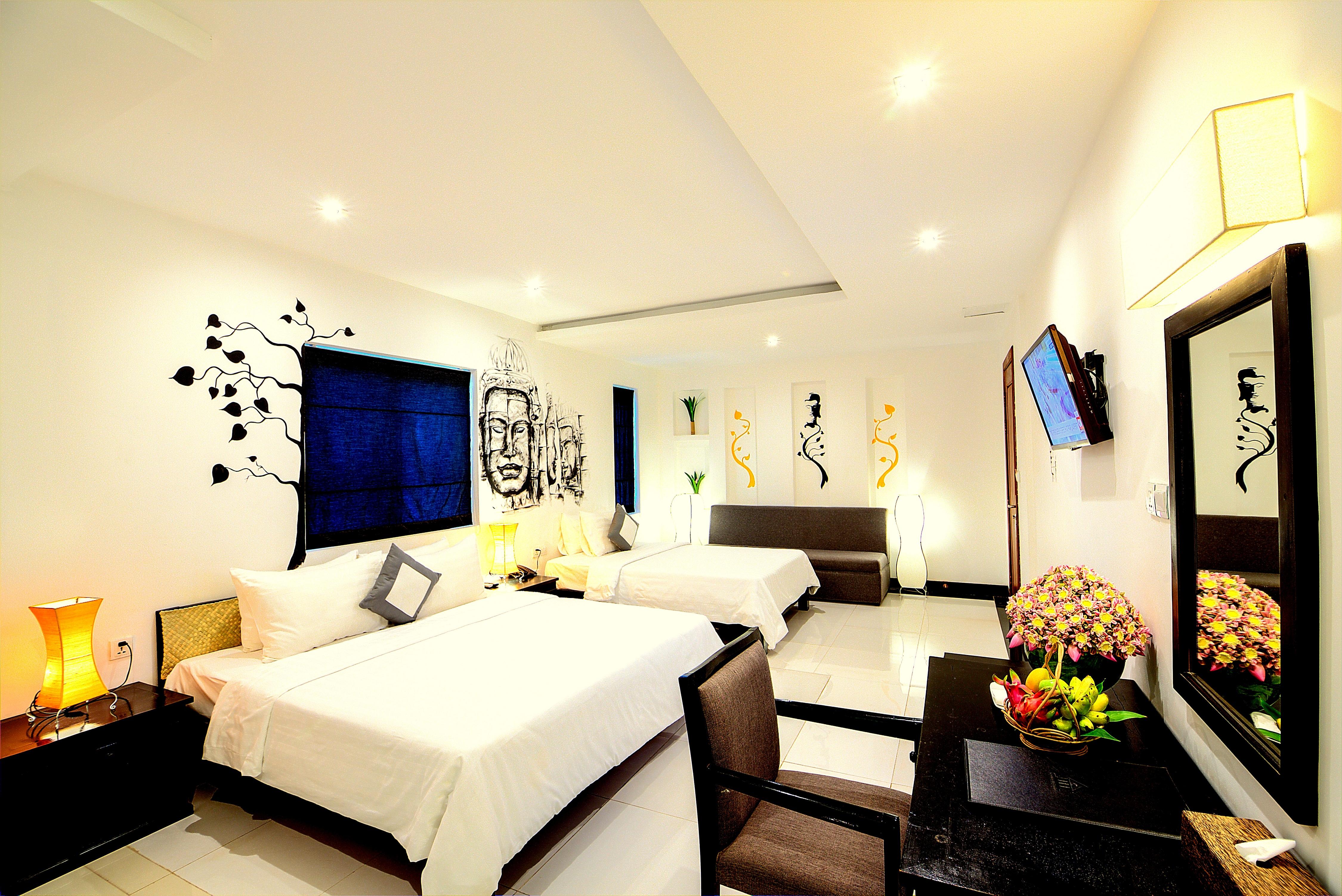 La Residence Blanc D' Angkor Siem Reap Exterior foto