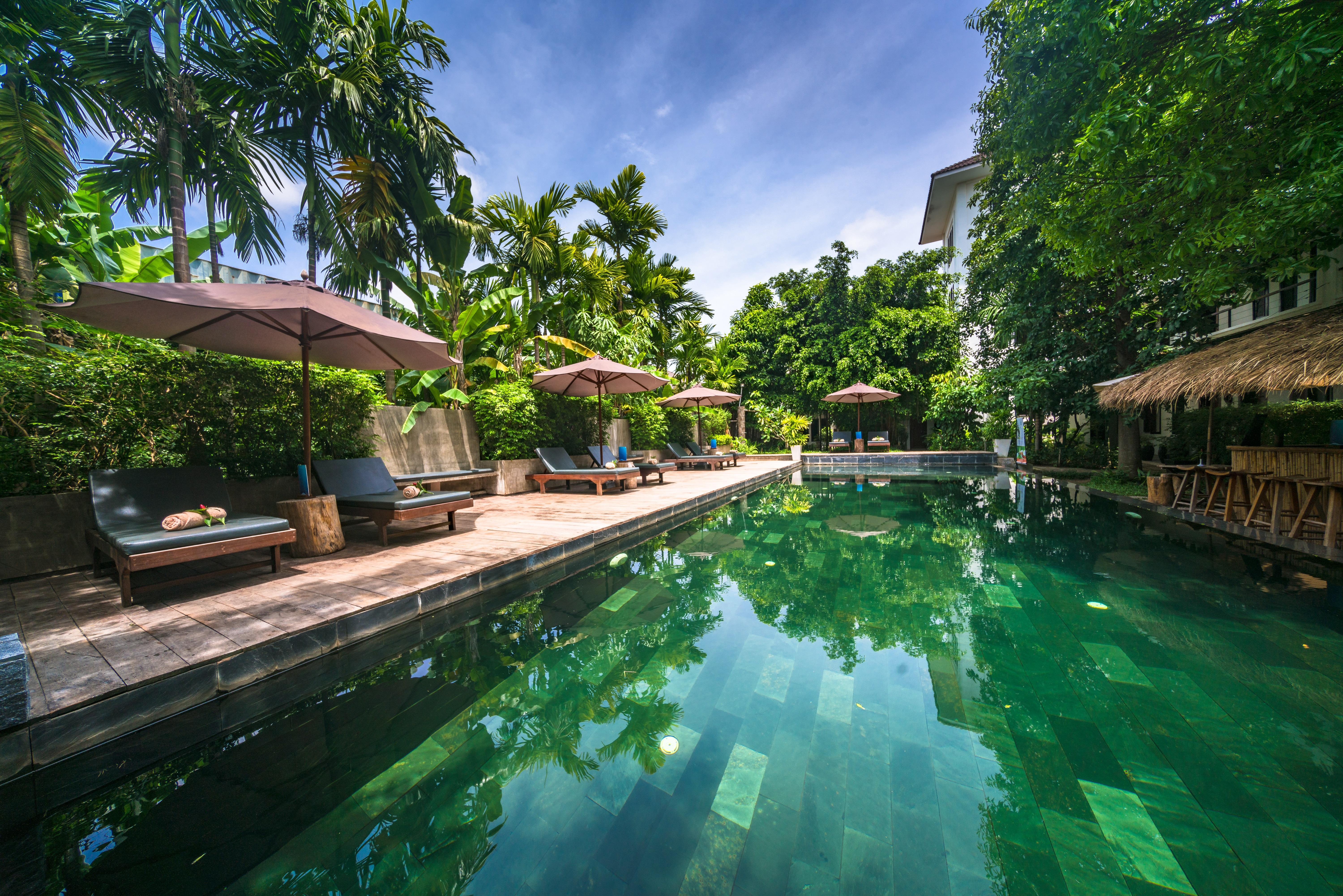 La Residence Blanc D' Angkor Siem Reap Exterior foto