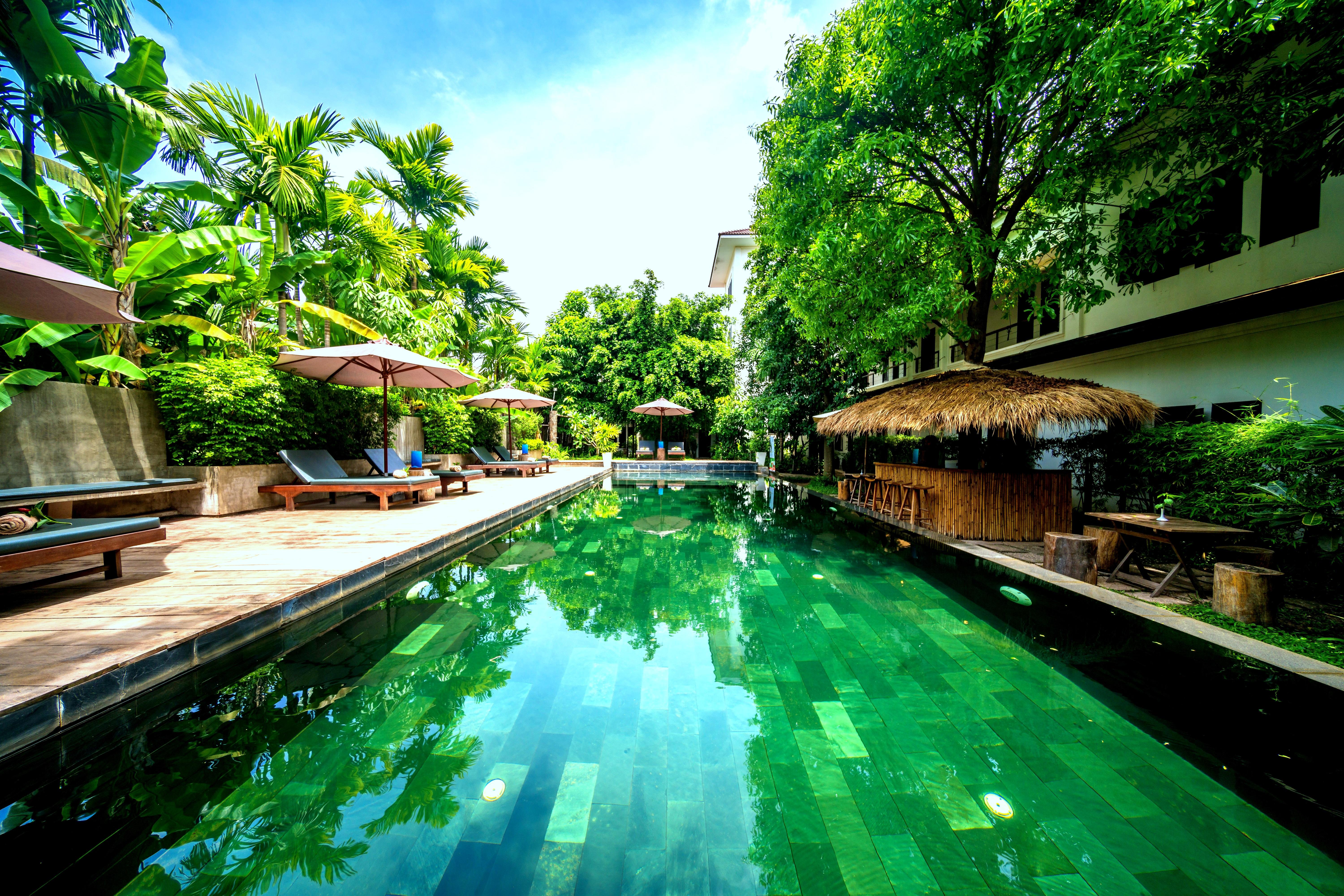 La Residence Blanc D' Angkor Siem Reap Exterior foto